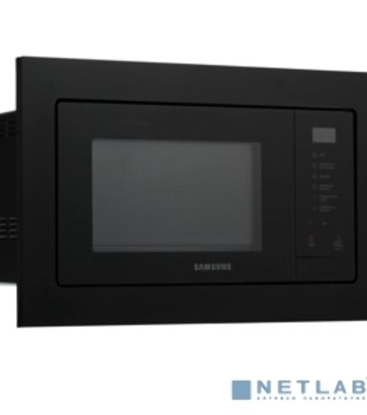 Встраиваемая микроволновая печь Samsung MS23A7118AK/BW 23л, 800Вт, черный