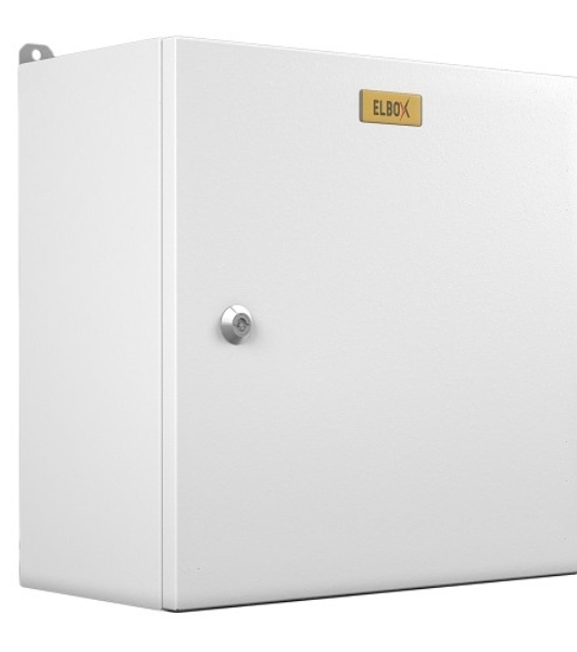 Монтажные шкафы, стойки Elbox Электротех. распред. шкаф IP66 навесной (В800xШ600xГ300) EMW c одной дверью (EMW-800.600.300-1-IP66)