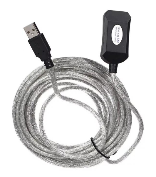Кабель Aopen/QustКабель-адаптер USB2.0-repeater, удлинительный активный Am-->Af 5м (ACU823-5M) 6938510851314
