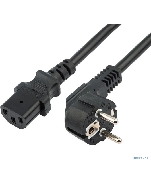 Шнур сетевой Rexant СЕЕ 7/7 (Schuko) – IEC 320 C13 3x0,75мм², длина 5м