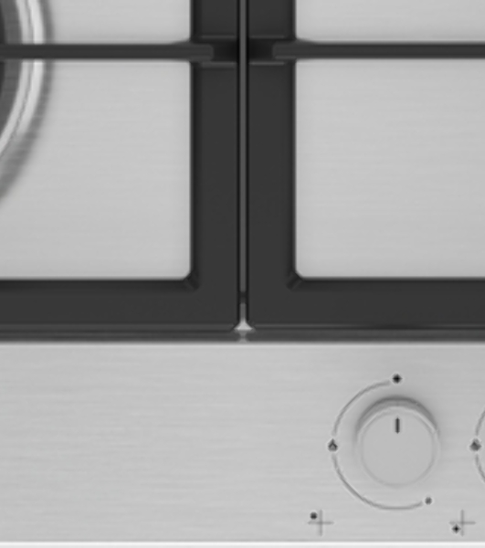 Газовая варочная панель Indesit THPM 642 W/IX/I, нержавеющая сталь