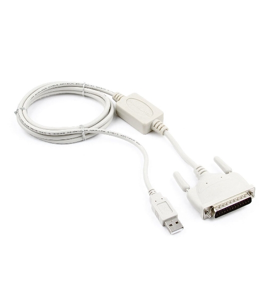 Переходник Gembird Переходник с USB DB25M/AM 1.8m блистер