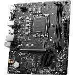 Материнская плата MSI PRO H610M-E DDR4, LGA 1700, Intel H610, 2xDDR4, 4xSATA, 1xM.2, 1xPCIe 4.0 x16, 1xPCIe 4.0 x1, 1xHDMI, 1xVGA, 1xRJ45 1Gb, 2xUSB-A 3.2 Gen 1, 4xUSB-A 2.0, 3x3.5мм, 7.1, mATX, фото5