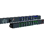 Блок распределения питания Elemy IPDU-5911 верт.размещ. 6xC19 36xC13 с мониторингом 32A IEC 60309 2.4м, фото 1