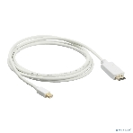 Кабель аудио-видео Buro 1.2v miniDisplayport (m)/HDMI (m) 2м. Позолоченные контакты белый, фото2