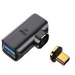 Переходник Type-C папа на USB 3.1 мама с магнитным разъемом, фото 1