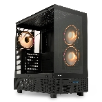 Компьютерный корпус HSPD F710, Panoramic Mid Tower, черный, TG, 0.5 SPCC, 3x120мм ARGb E-ATX, ATX, mATX, mITX 185/395/270мм 2x2.5', 1x3.5', 7xPCI 2xUSB-A 3.0 435x230x457мм, фото22
