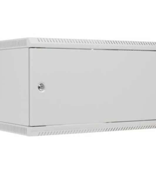 Шкаф коммутационный ЦМО (ШРН-6.350.1) настенный 6U 600x350 мм пер. дв. металл 200 кг серый 300 мм 180 град.