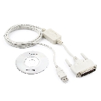 Переходник Gembird Переходник с USB DB25M/AM 1.8m блистер, фото3