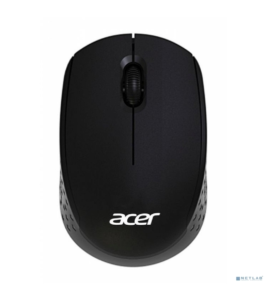 Мышь беспроводная Acer OMR020 черный, 1200 dpi, радиоканал, USB, кнопки - 3