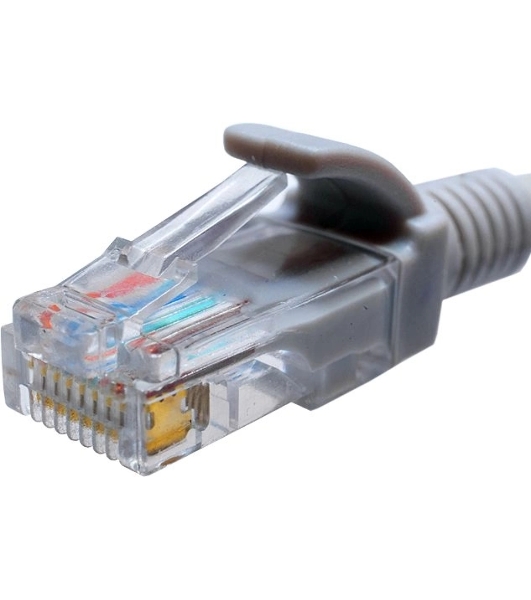 Патч-корд Suprlan 10-0144 UTP RJ-45 вил.-вилка RJ-45 cat.5e 3м серый LSZH 24AWG