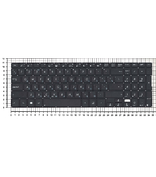Клавиатура для ноутбука Asus Transformer Book Flip TP500 TP500L TP500LB TP500LN черная
