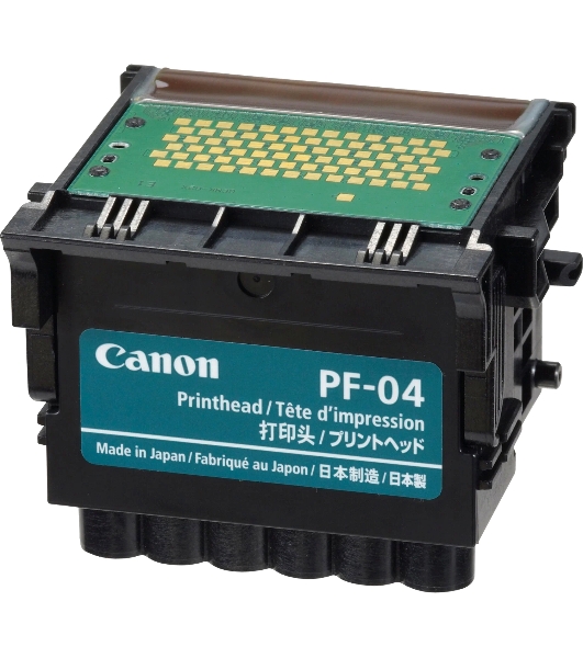 Печатающая головка Canon PF-04 (3630B001) черный для Canon iPF650, iPF655, iPF670, iPF680, iPF685, iPF750, iPF755, iPF760, iPF765, iPF770, iPF780, iPF785, iPF830, iPF840, iPF850.