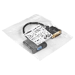 Кабель DVI-D-VGA ExeGate EX-CC-DVID-VGAF-0.2 (25M/15F, 0,2м, позолоченные контакты), фото2