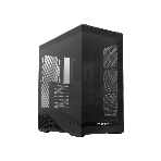 Компьютерный корпус без блока питания HSPD F711-TGbK, Panoramic Full Tower, Black, TG, 0.7 SPCC, no fans ATX, mATX, mITX 190/420/280мм 2x2.5', 2x3.5', 7xPCI 1xUSB-A 3.0, 1xUSB-C 445x235x475мм, фото19