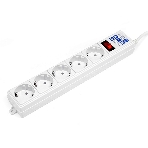 Сетевой фильтр Powercube SPG-B-6-WHITE 1.9 м, 5 розеток, белый, коробка, фото3