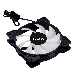 Вентилятор для корпуса Digma DFAN-FRGb1 черный, 120 мм, 1200 об/мин, 23 дБ, 4 pin, фото5
