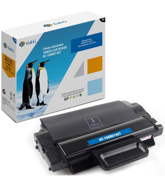 Картридж лазерный G&G GG-106R01487 черный (4100 стр.) для Xerox WorkCentre 3210/3220