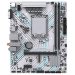 Материнская плата Maxsun B760M GAMING WIFI ICE, LGA 1700, Intel B760, 2xDDR4, 3xSATA, 1xM.2, 1xPCIe 4.0 x16, 1xPCIe x1, 1xVGA, 1xHDMI, 1x1Gb LAN, Wi-Fi 5, Bluetooth 4.2, 2xUSB-A 5Gbps, 4xUSB-A 2.0, 3x3.5 мм, 7.1, белый, mATX, фото10