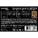 Блок питания серверный 1200W ExeGate EX292196RUS ServerPRO 80 PLUS Bronze, 1200PPH-SE (ATX, for 3U+ cases, APFC, КПД 89% (80 PLUS Bronze), 12cm fan, 24pin, 2x(4+4)p, 6xPCI-E, 8xSATA, 4xIDE, box, black), фото2