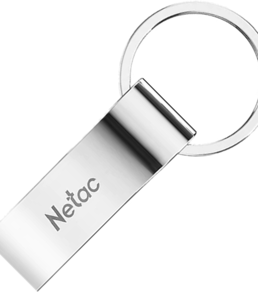 Флешка USB Netac U275 (NT03U275N-008G-20SL), 8Gb, USB 2.0, R/W 50/15, серебристый