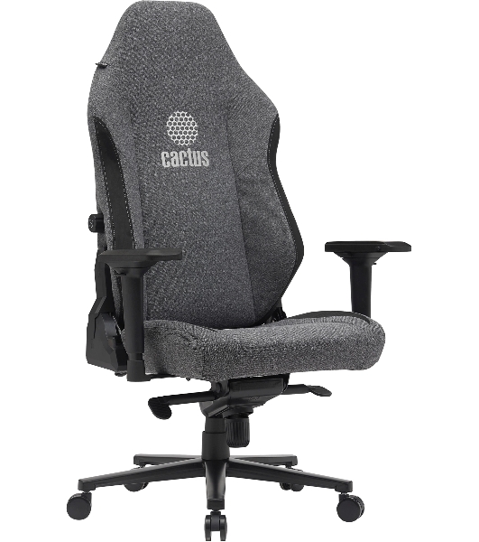 Кресло Cactus CS-CHR-MAG-GY серый, экокожа