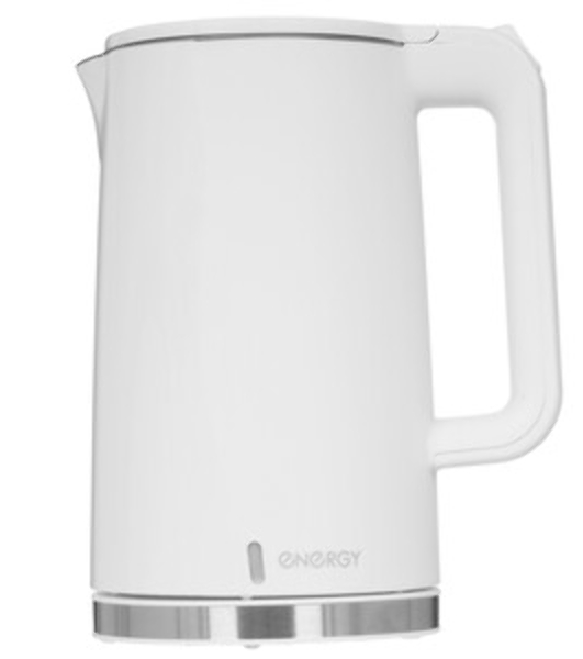 Чайник электрический Energy E-215 1.7л, двойной корпус, бежевый