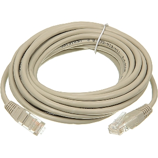 Патч-корд LANMASTER UTP RJ-45 (m)-RJ-45 (m) cat.5e 5м серый
