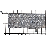 Клавиатура для ноутбука Macbook A1297 черная, большой Enter, фото 1
