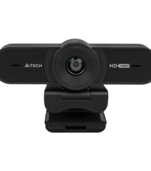 Веб-камера A4Tech PK-980HA 1920x1080, 30 кадр/с, USB Type-A, микрофон (2 шт, шумоподавление), автоматическая фокусировка, автоосвещение, универсальное крепление