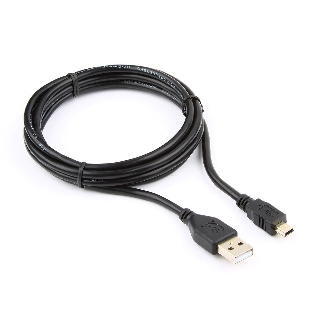 Кабель Gembird PRO USB 2.0 для соед. 1.8м А-miniB (5 pin) позол.конт., пакет