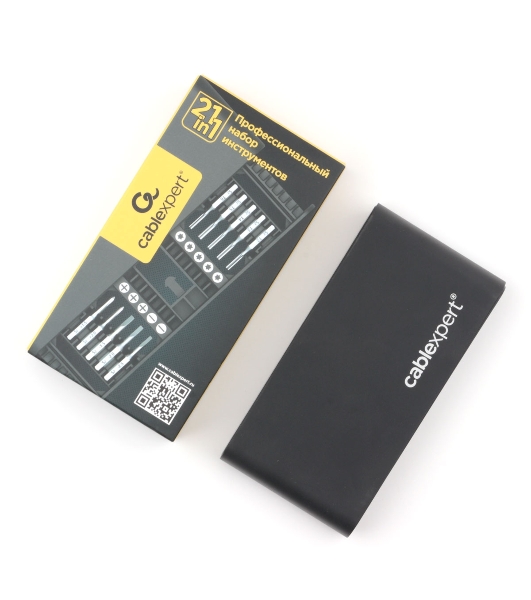 Отвертка с набором бит Cablexpert TK-SD-09R (21 предмет)
