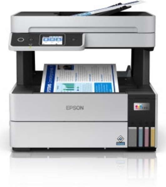 МФУ струйное Epson L6490 (C11CJ88405), A4, цветной, печ. до 17 стр/мин. (ч/б) до 9.5 стр/мин. (цвет), 1200 x 4800 dpi (печать) 1200x2400dpi (скан.), USB, RJ-45, Wi-Fi