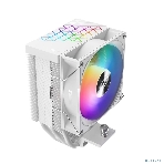 Кулер PCCooler R400 ARGb белый 92мм алюминий+медь 2200rpm 30db 4-pin 180W 133мм, фото12