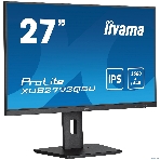 Монитор 27' Iiyama ProLite XUB2793QSU-B7 IPS 2560x1440, 100 Гц, 1 мс, 16:9, 300 кд/м², HDMI 2.0, DP 1.2, 3.5 Jack, USB Hub (2x USB 3.0), динамики (2x2 Вт), Adaptive-Sync, черный, фото3