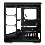 Компьютерный корпус без блока питания HSPD F711-TGbK, Panoramic Full Tower, Black, TG, 0.7 SPCC, no fans ATX, mATX, mITX 190/420/280мм 2x2.5', 2x3.5', 7xPCI 1xUSB-A 3.0, 1xUSB-C 445x235x475мм, фото16