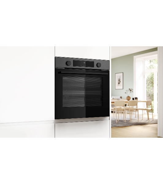 Духовой шкаф электрический Bosch HUA736EG0T черный