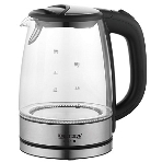 Чайник электрический Delta LUX DL-1204В черный, фото 1