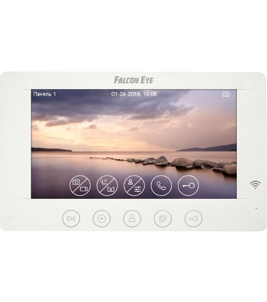 Видеодомофон Falcon Eye Cosmo HD Wi-Fi белый