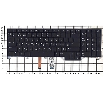 Клавиатура для ноутбука Dell Alienware 17 R4 черная с подсветкой, фото2