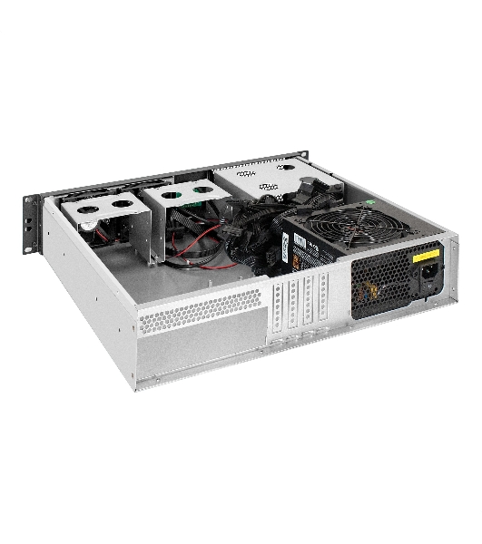 Серверный корпус ExeGate Pro 2U400-04 (RM 19', высота 2U, глубина 400, БП 1200PPH-SE, 2хUSB)