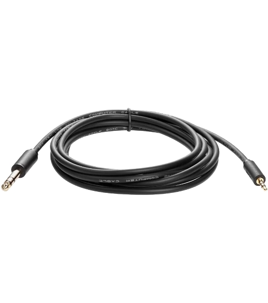 Кабель-адаптер 3.5ST(M)/6.35 ST(M), 3м, Telecom PRO TAV6165-3M