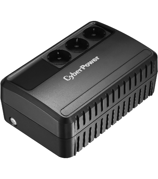 Источник бесперебойного питания CyberPower BU600E/600 ВА/360 Вт/3 х CEE 7 (евророзетка)