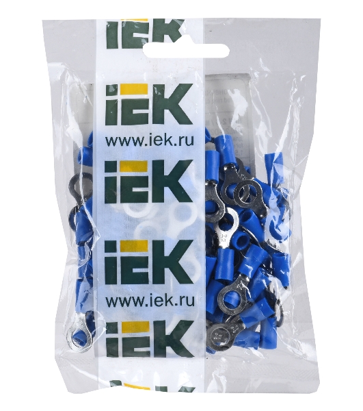 Наконечник НКИ 2-6 (кольцо 1.5-2.5) (уп. 100 шт) IEK UNL20-D25-4-6