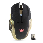 Мышь беспроводная Crown Gaming CMXG-605 черный, 1600 dpi, радиоканал, USB, кнопки - 6, фото2