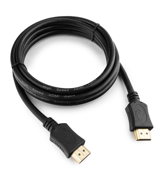 Кабель HDMI Cablexpert CC-HDMI4L-1.5M, 19M/19M, v2.0, Light, позол.разъемы, экран, 1.5м, черный, пакет