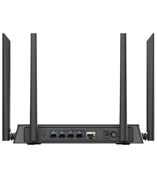 Маршрутизатор DIR-841/GF,DIR-841/GFRU AC1200 Wi-Fi Router, 1000Base-X SFP WAN, 4x100Base-TX LAN, 4x5dBi external antennas