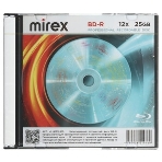 Диск BD-R Mirex 25 Gb, 12x, Slim Case (1), (1/50), фото 1
