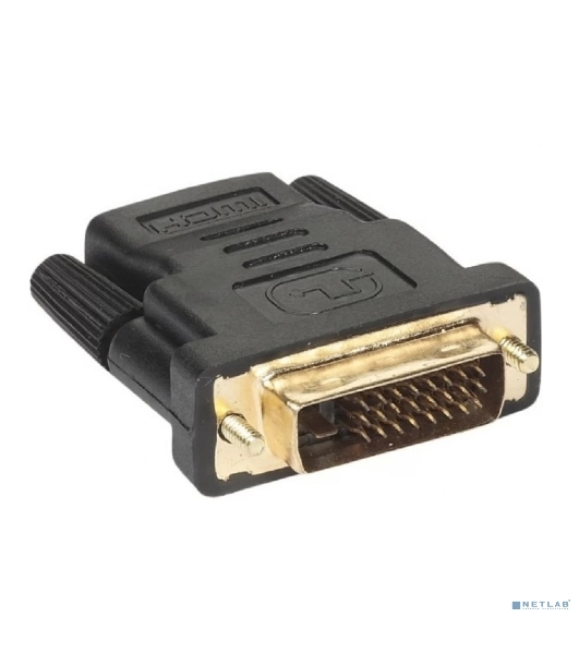 Переходник HDMI-DVI ExeGate EX-A-HDMI-DVI-1 (19F/19M, позолоченные контакты)