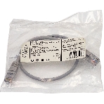 Патч-корд Suprlan 10-0141 UTP RJ-45 вил.-вилка RJ-45 cat.5e 0.5м серый LSZH 24AWG, фото 1